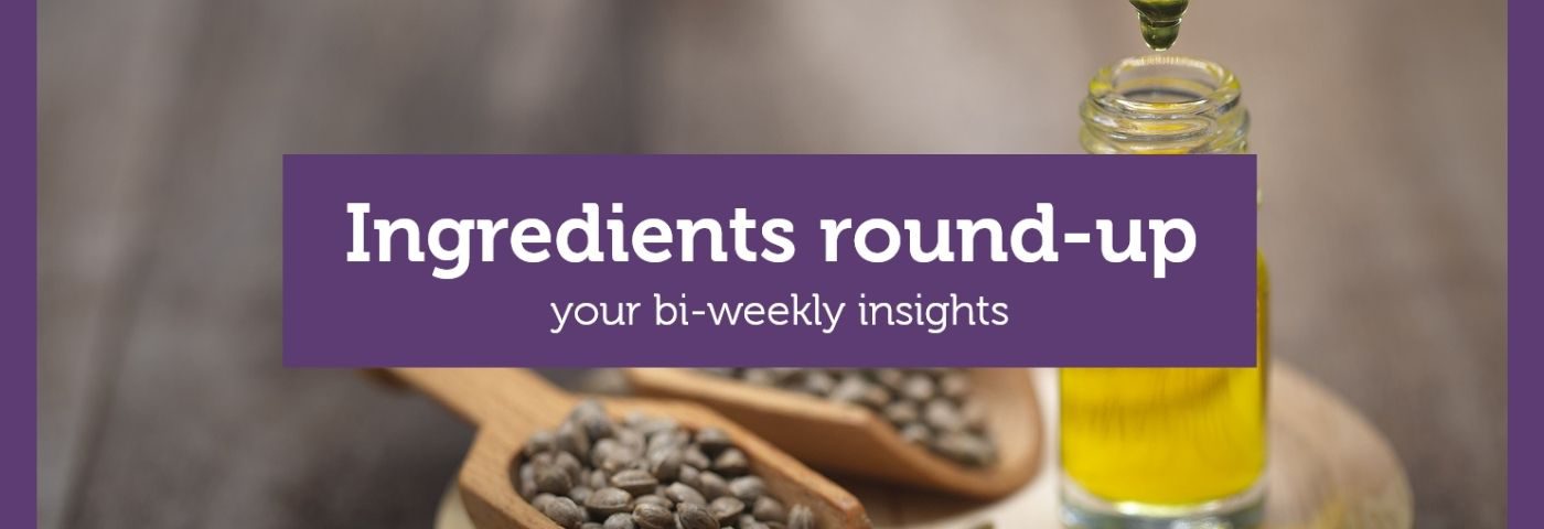 New, hydrating seed oil and the acquisition of big AI player