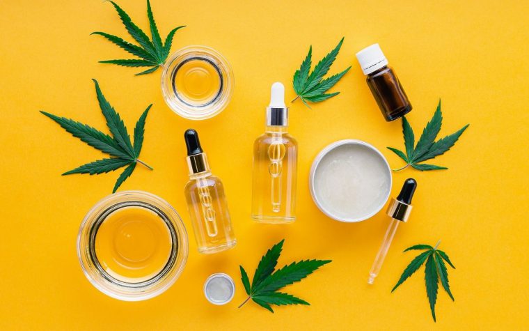 cannabis skincare range