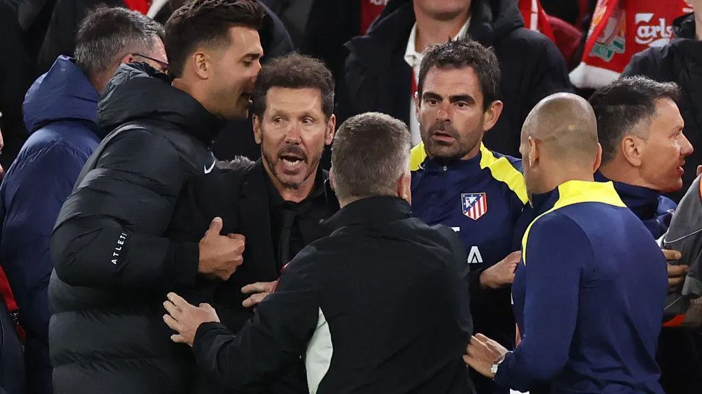 Simeone Voices Apology After Clash involving Anfield Fans