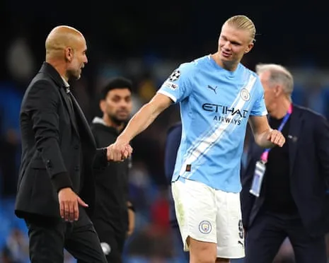 Erling Haaland Joins Exclusive Champions League 50-Goal Group, Praised by Pep as Ronaldo and Lionel Messi's Fellow Monster