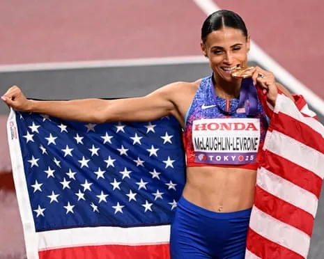 Sydney McLaughlin-Levrone posts fastest women’s 400m in 40 years to claim gold medal