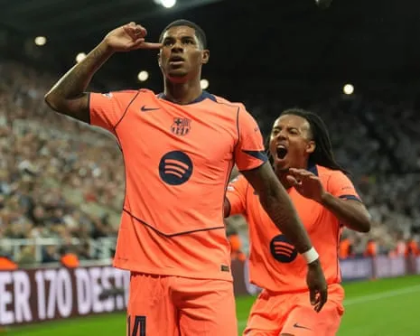 Forward disrupts the Magpies' major evening and declares: ‘I’m improving at Barcelona’
